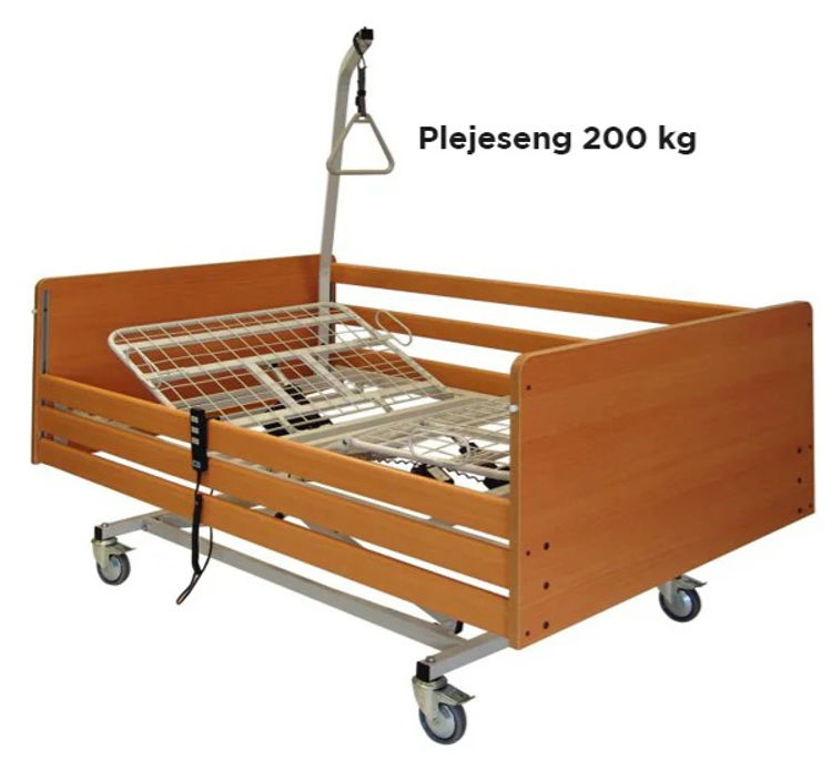 Mynd Hjúkrunarrúm fyrir ofþyngd, allt að 300 kg